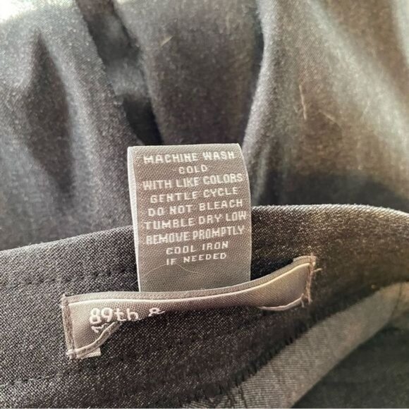 89th & Madison Women's Petite Large Gray Comfort Waist Dress Pants NWT - Picture 7 of 10